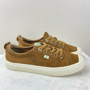 CARIUMA OCA LOW Camel Suede Skateboard Sneakers